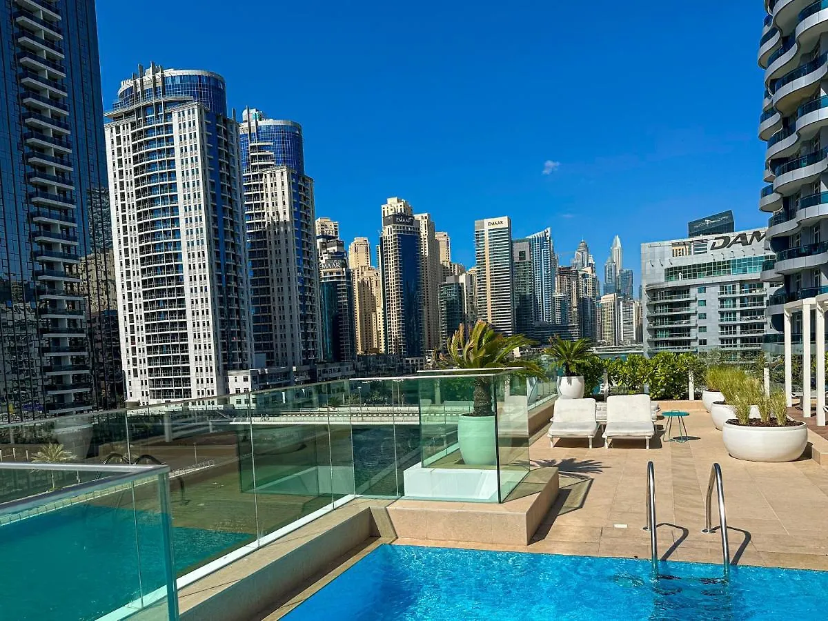 Higuests - Stylish Condo With Balcony And Partial Marina View Dubai 0*,