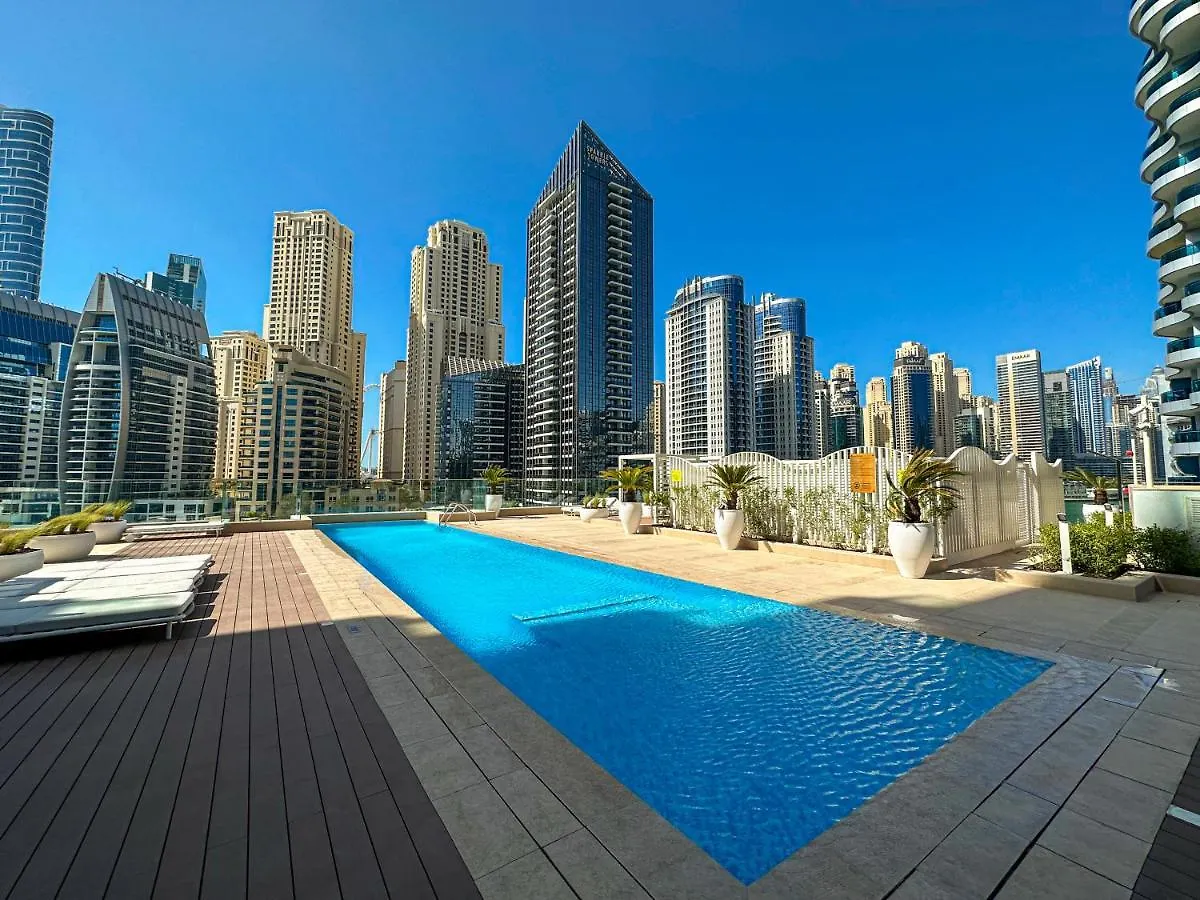 Higuests - Stylish Condo With Balcony And Partial Marina View Dubai Apartment