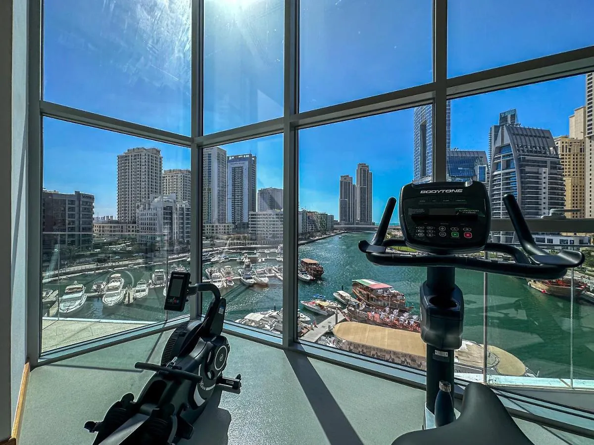 Higuests - Stylish Condo With Balcony And Partial Marina View Dubai